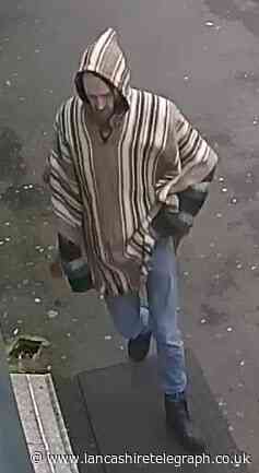 Burnley: Man last seen in poncho wanted after stabbing