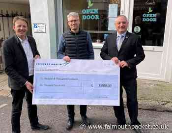 Lockheed Martin UK donate to Helston & The Lizard Food Bank - Falmouth Packet