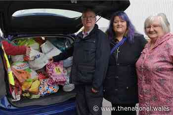 Pontarddulais food bank distributed more than 100 parcels in a day - The National Wales
