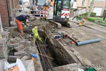 Hoogboomsteenweg krijgt nieuwe waterleiding, fiets- en voetpad