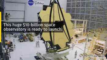 A giant telescope is about to launch into space to explore the origins of the universe