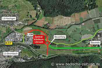 Die Verlegung der L 138 zwischen Steinen und Lörrach schreitet voran - Lörrach - Badische Zeitung
