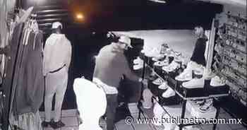 Ladrones vacían en minutos tienda deportiva en Cuernavaca - Publimetro México