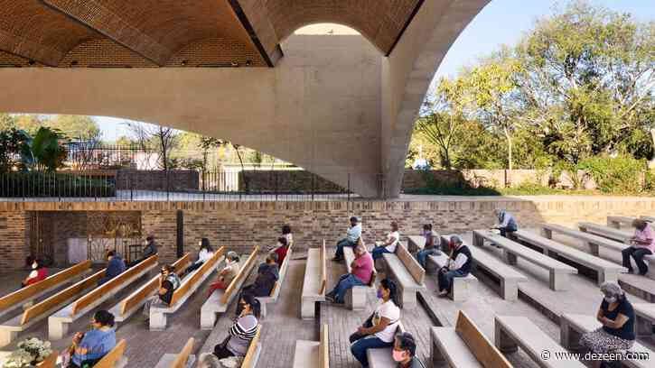 Vaulted church replaces building destroyed in Mexico's 2017 earthquake