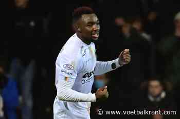 Thierry Ambrose opende de score en plaveide zo de weg naar de overwinning van KV Oostende