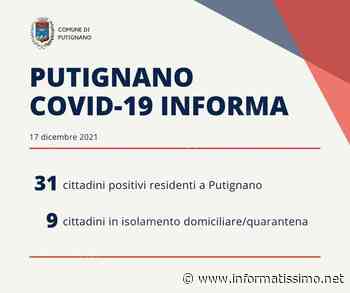 Putignano - Continua a salire il numero di casi positivi al virus - Putignano Informatissimo
