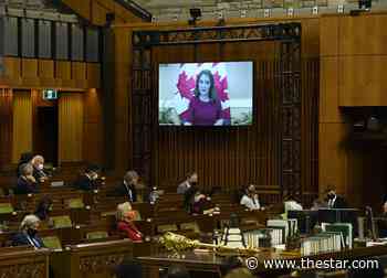 Ottawa’s entire agenda is ‘omicron-centric,’ Freeland says - Toronto Star