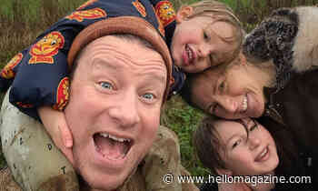 Jamie Oliver's wife Jools reassures fans after photo of children causes concern - HELLO!