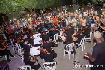 Concha Acústica, em Itaperuna, tem programação de Natal todas as noites até o dia 24 de dezembro - G1