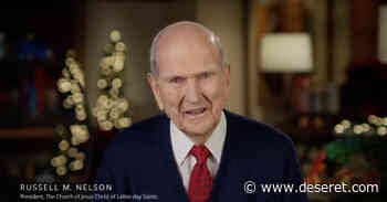 President Russell M. Nelson video message: Christmas service lights world - Deseret News