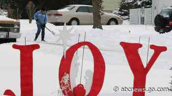 Since 1980s US chances of a white Christmas melt a bit