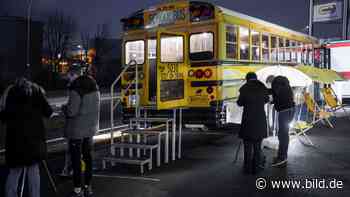 Aktion von Radio Bamberg: Booster-Marathon im Schulbus voller Erfolg - BILD