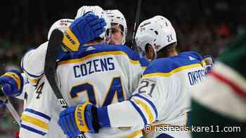 Thompson's shootout goal lifts Sabres to 3-2 win over Wild