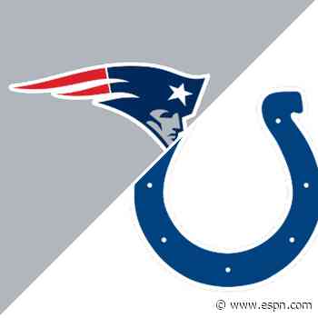 Follow live: Patriots head on the road vs. Colts in search of eighth straight win