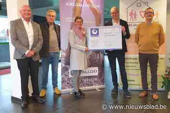 Galloo schenkt 5.000 euro aan MS Huis Menen (Menen) - Het Nieuwsblad