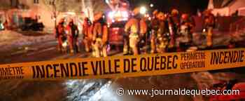 [PHOTOS] Charlesbourg: incendie majeur dans un édifice à logements