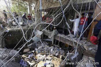 Gas explosion in sewer kills 12 in Pakistan’s largest city