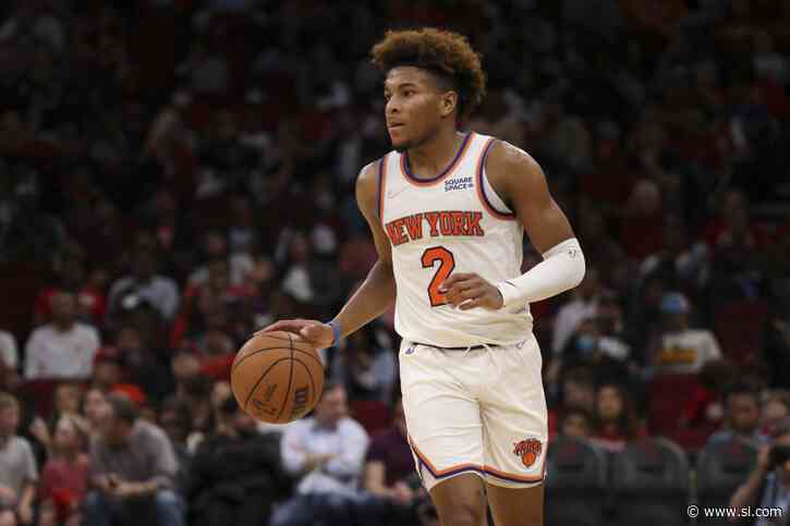 Big News Announced About The Status Of Miles McBride For Knicks-Celtics Game - Sports Illustrated