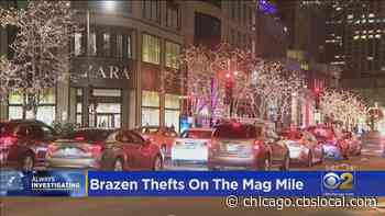 Among Numerous Recent Retail Thefts On And Around Magnificent Mile, Only 2 People Have Been Arrested - CBS Chicago