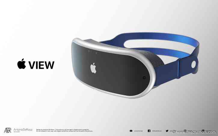 Apple's AR/VR Headset Could Be Less Than a Year Away