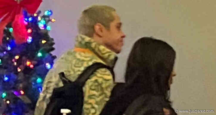 Kim Kardashian & Pete Davidson Keep Close on Movie Date in Staten Island