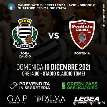 Calcio Eccellenza – Sora, domani contro il Pontinia allo stadio Tomei. Arrivati altri rinforzi - TG24.info