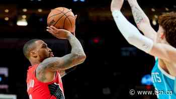 Lillard scores 43 points, Trail Blazers snap 7-game skid - TSN