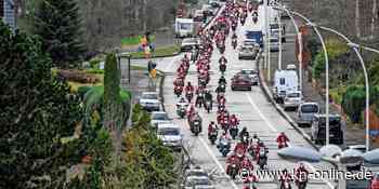 „X-Mas-Ride“ in Kiel 2021: Hunderte Weihnachtsmänner auf Motorrädern unterwegs – KN - Kieler Nachrichten