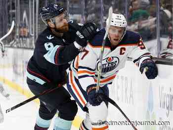 Player grades: Short-staffed Oilers overcome absences, two-goal deficit to grind down Kraken