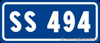 Vigevano, incidente con mezzo pesante: chiusa e già riaperta la ss 494 - Vigevano24.it