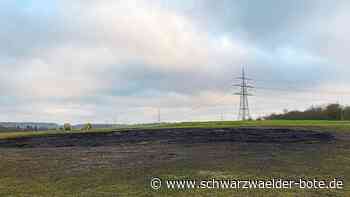 Strohballen in Brand gesetzt: Beginnt eine neue Serie von Brandstiftungen?