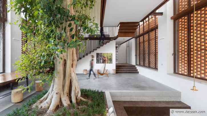 Carlo Ratti and Italo Rota design Italian home around ten-metre-tall tree