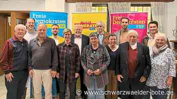 Liberale im Kreis Calw: FDP-Kreisverband wählt neuen Vorstand