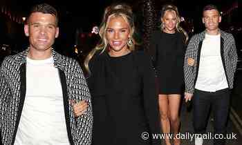 Danielle Lloyd steps out with husband Michael O'Neill to celebrate her