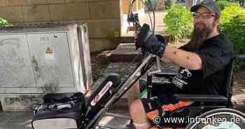 Kemmern: Sascha (30) sitzt nach Tragödie in Rollstuhl - jetzt hat er ein großes Ziel