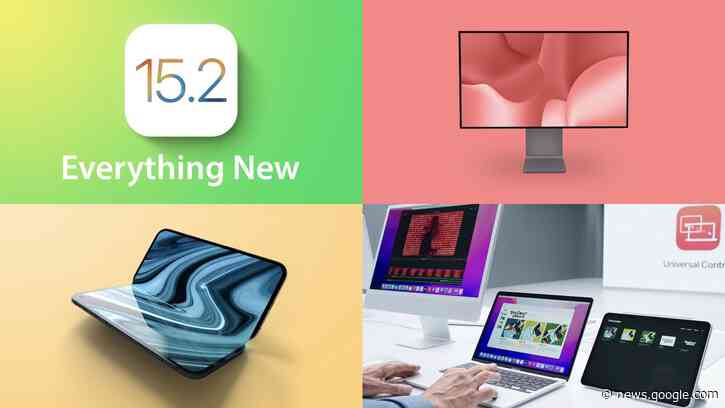Top Stories: What's New in iOS 15.2, Universal Control Delayed, and More - MacRumors