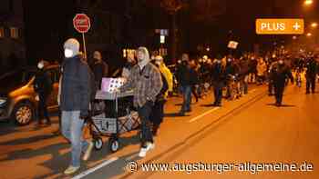 Laute, aber friedliche Corona-Demo: Augsburg ist nicht Sachsen