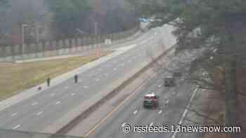 Police seek eyewitness information to car crash caused by shooting on I-664 southbound lanes in Hampton