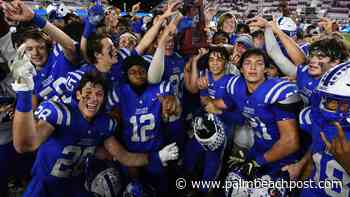 PHOTOS: Jesuit storms back to deny Pine Forest in Class 6A state title game - Palm Beach Post