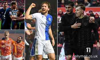Championship round-up: Blackburn thump Birmingham, while Blackpool, Huddersfield and Forest also win - Daily Mail