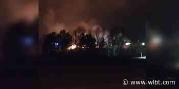 Fire breaks out at Forest lumberyard - WLBT