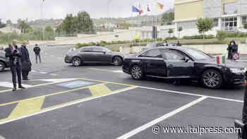 Arrivo Mattarella all'Università Kore di Enna Agenzia di stampa Italpress - Italpress