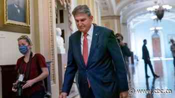 Manchin says he won't back Biden's spending bill that contains major trade irritant with Canada