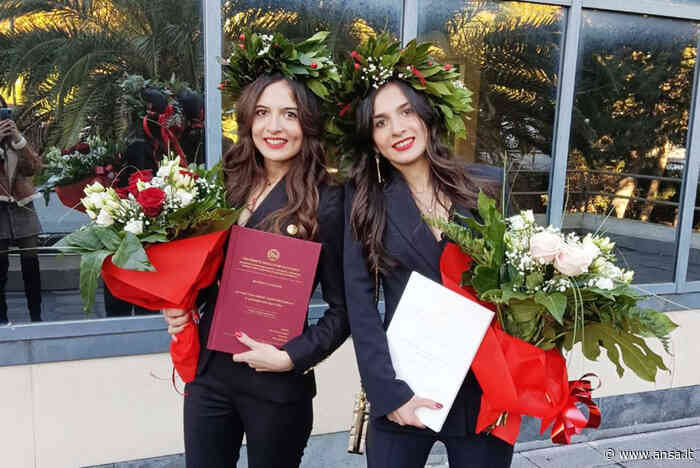 Università: gemelle si laureano entrambe in Ingegneria a Catania - Sicilia - Agenzia ANSA