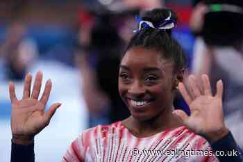 Gymnastics great Simone Biles honoured with BBC Lifetime Achievement award - Ealing Times