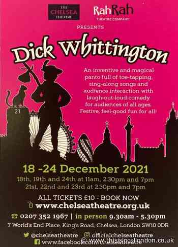 Dick Whittington Pantomime at the Chelsea Theatre! Sia Pathak JAGS