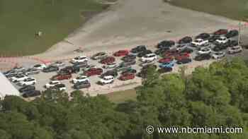 Long Lines at Testing Sites as COVID-19 Cases Climb in South Florida