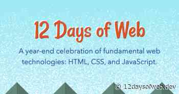 12 Days of Web
