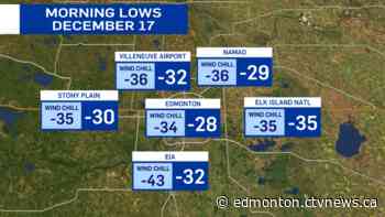 Edmonton weather: How cold was it this morning? | CTV News - CTV News Edmonton
