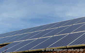 Gemeinde Wolfertschwenden möchte Solarenergie fördern - Allgäuer Zeitung